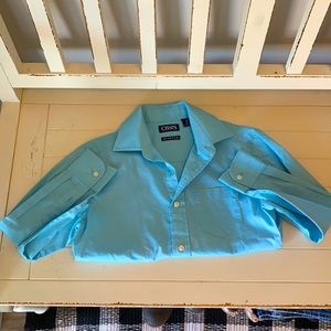 Chaps Size S (8) light blue/teal
